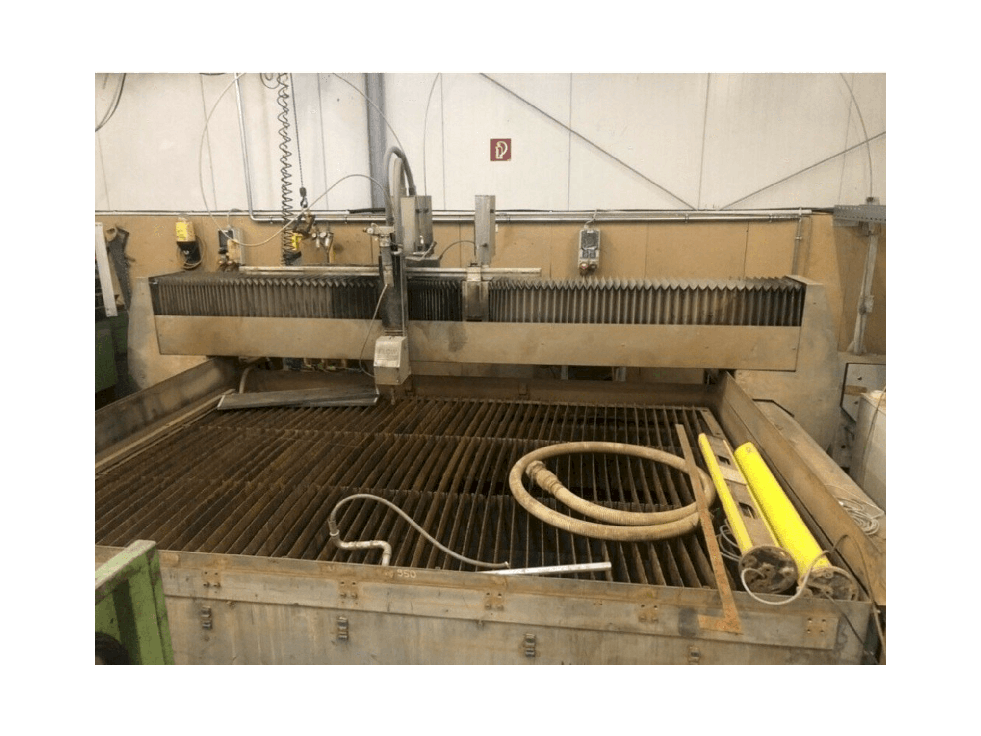 Vista frontal de la máquina Flow WMCE-3020