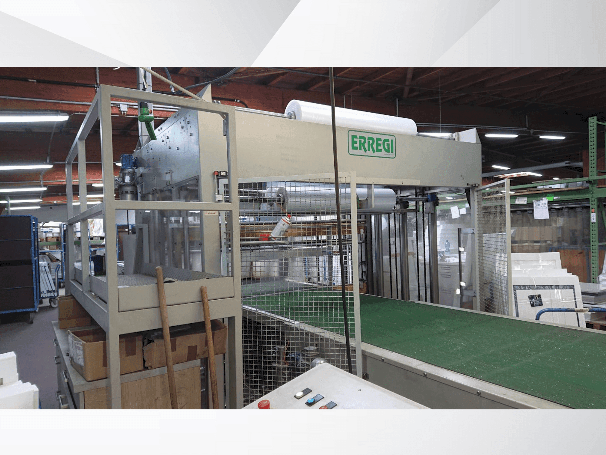 Front view of ERREGI LINE ERREGI machine