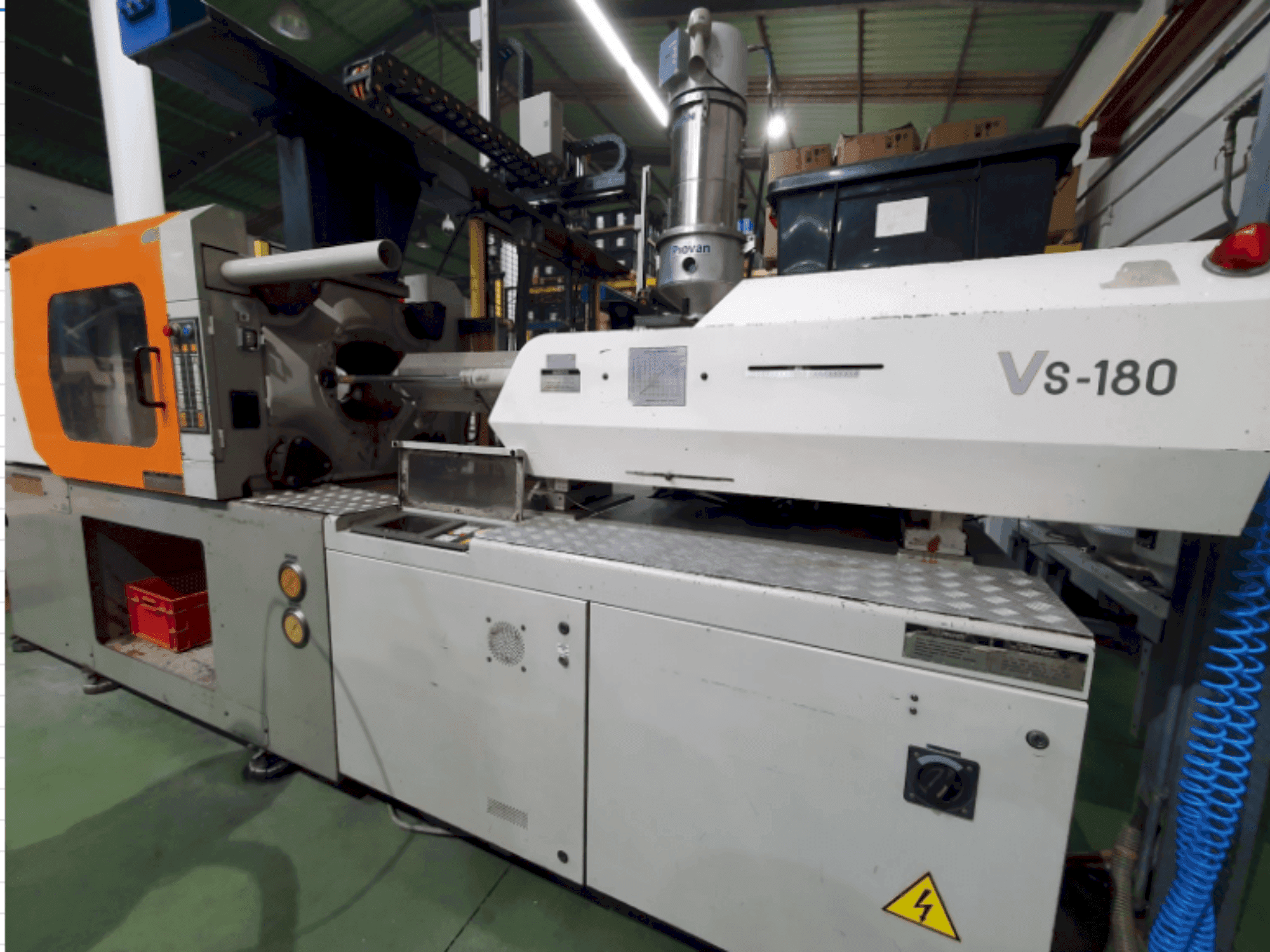 Vista frontal de la máquina Victor VS180