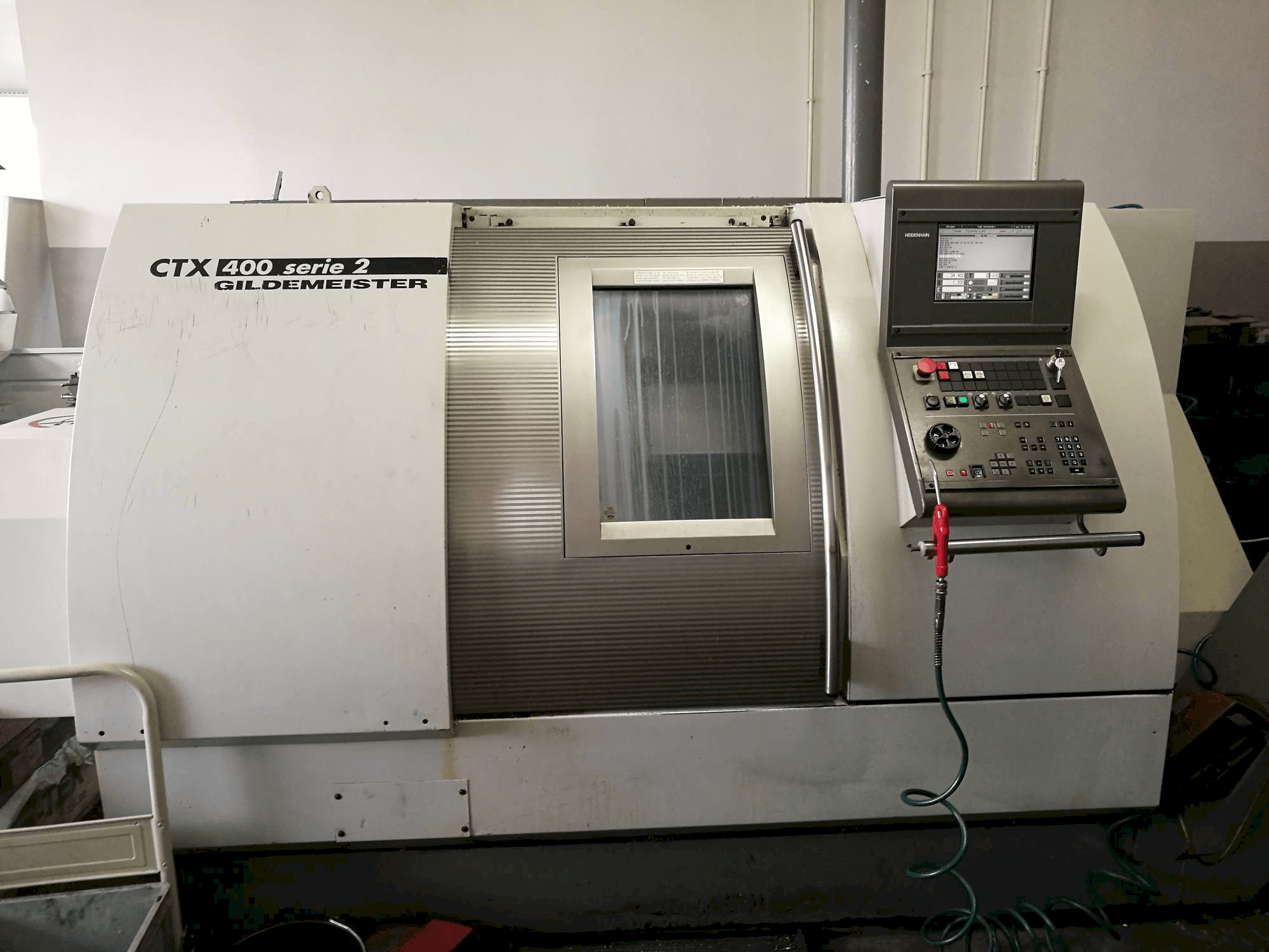 Front view of Gildemeister CTX 400 S2 machine