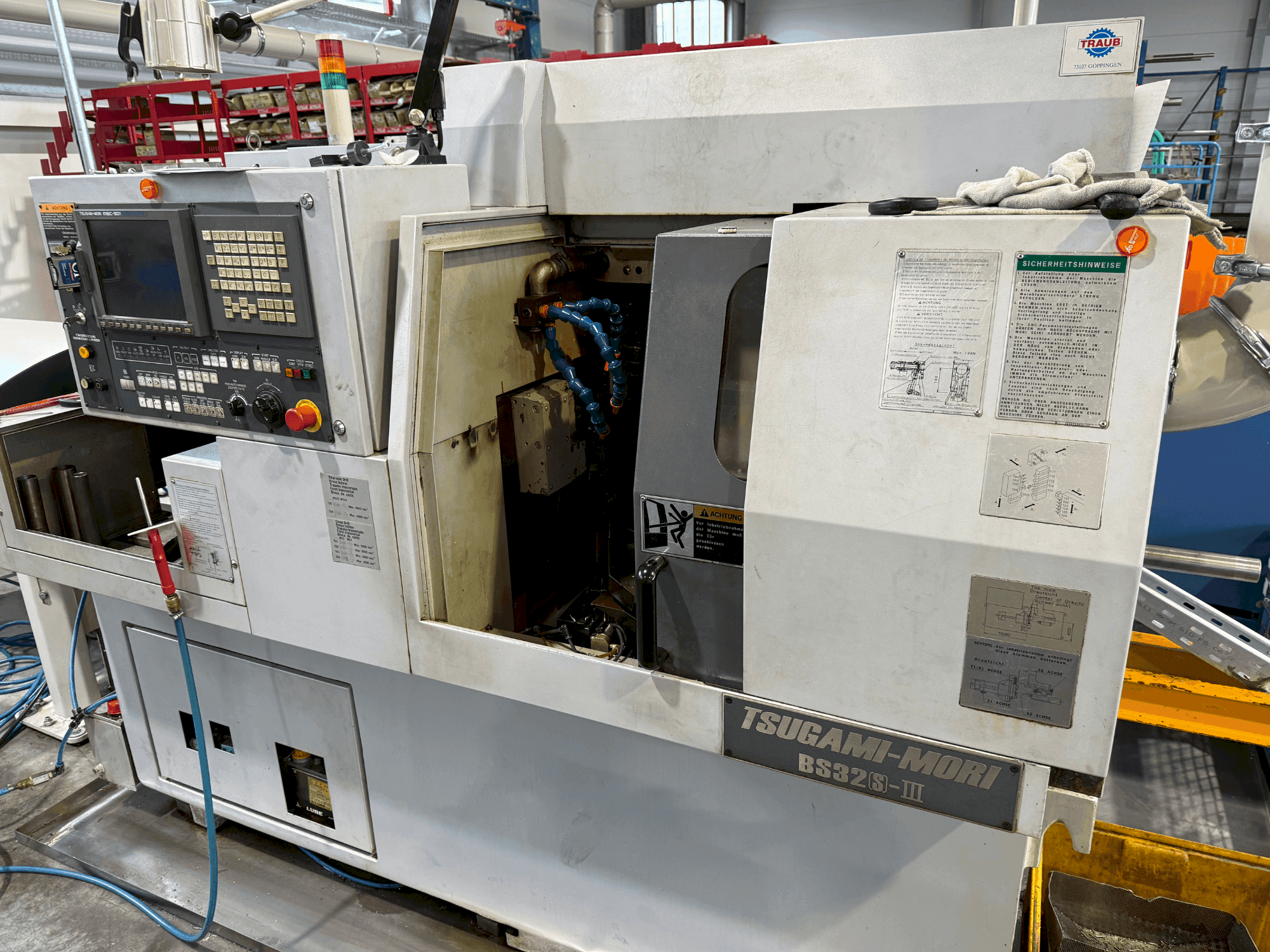 Front view of TSUGAMI Mori B32(S)-III machine