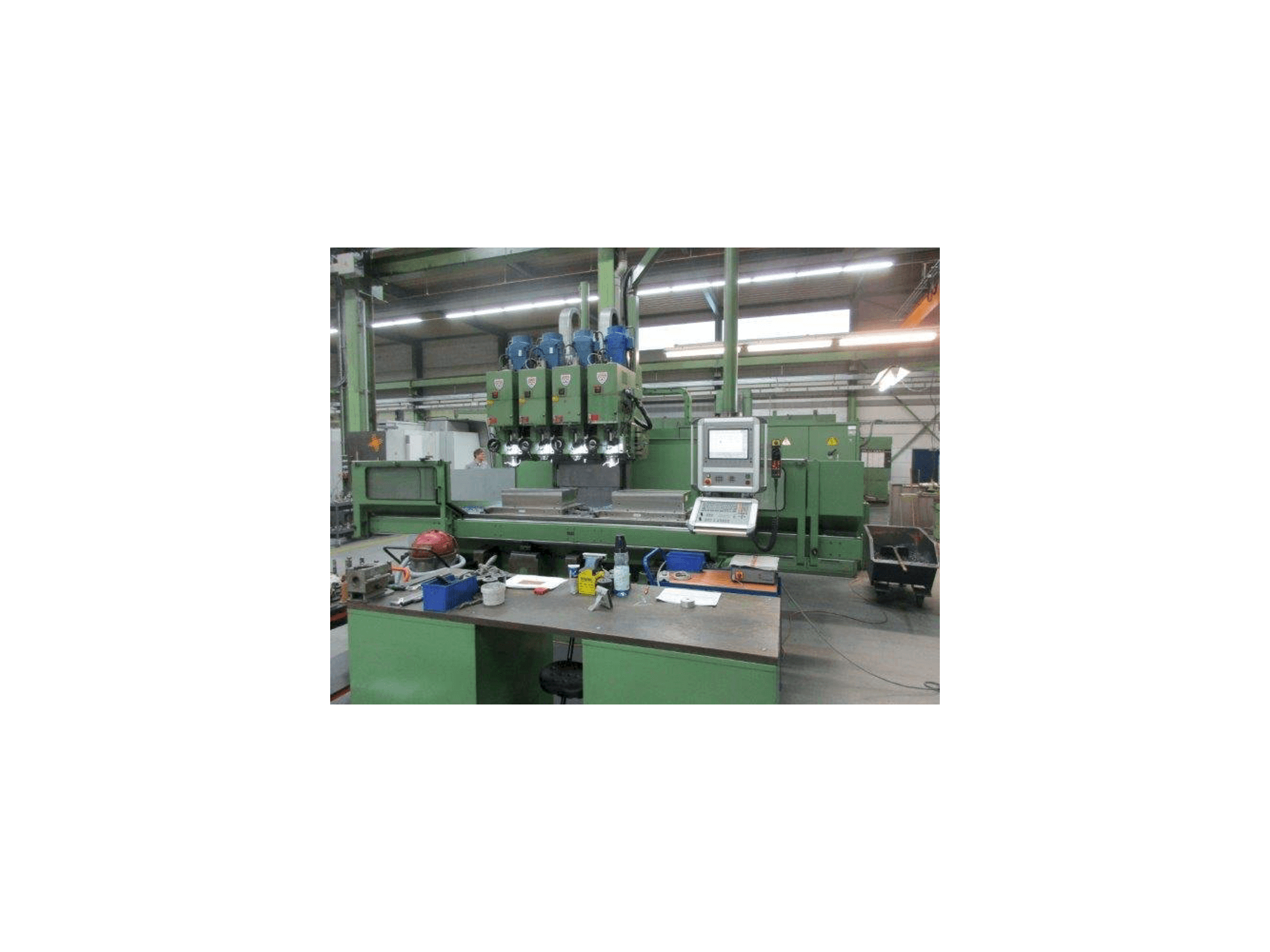 Vista frontal de la máquina Rambaudi Rammatic 804