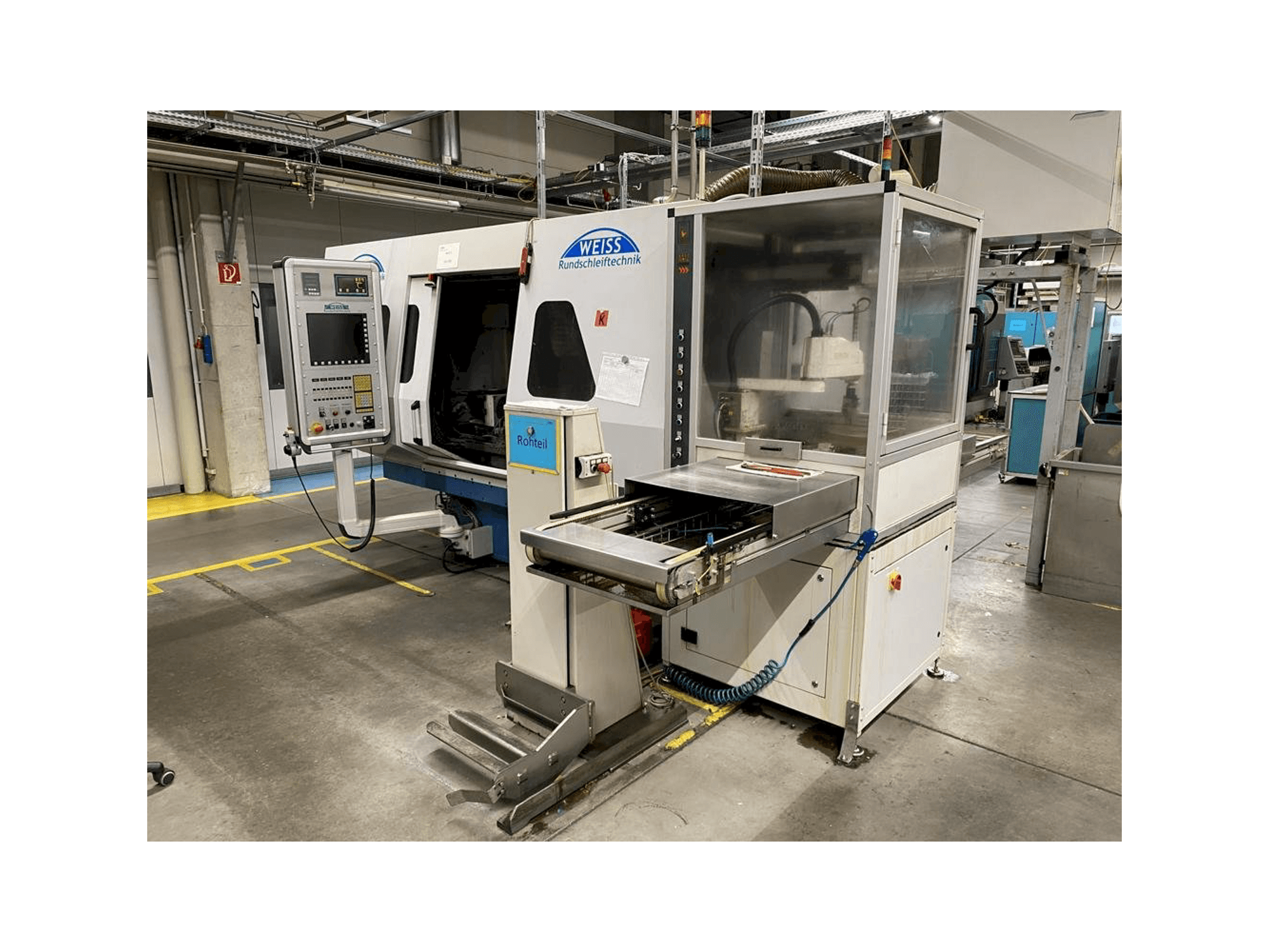 Front view of WEISS SER 07-14 K33-1 machine