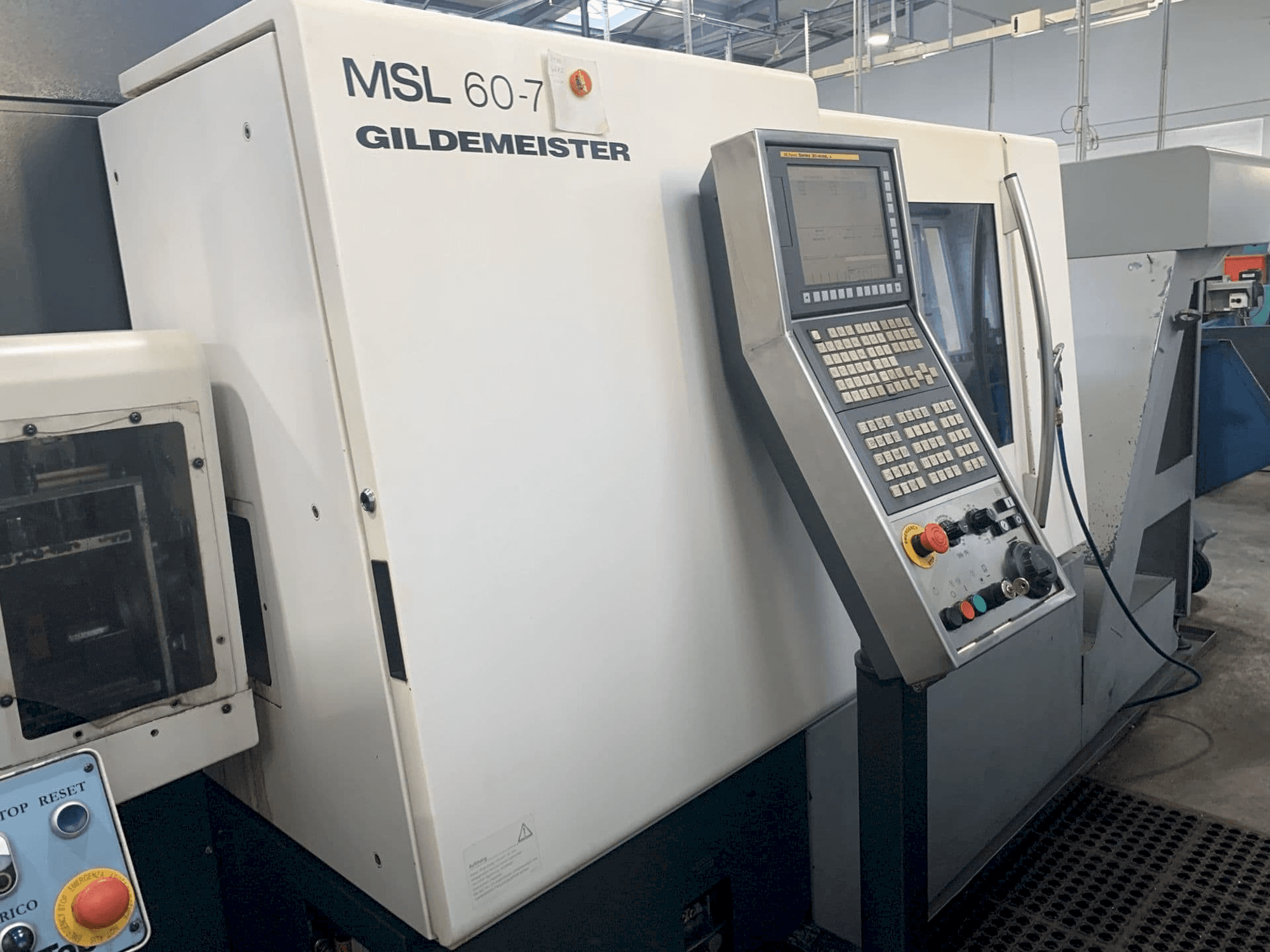 Front view of DMG MSL 60 / 7 machine