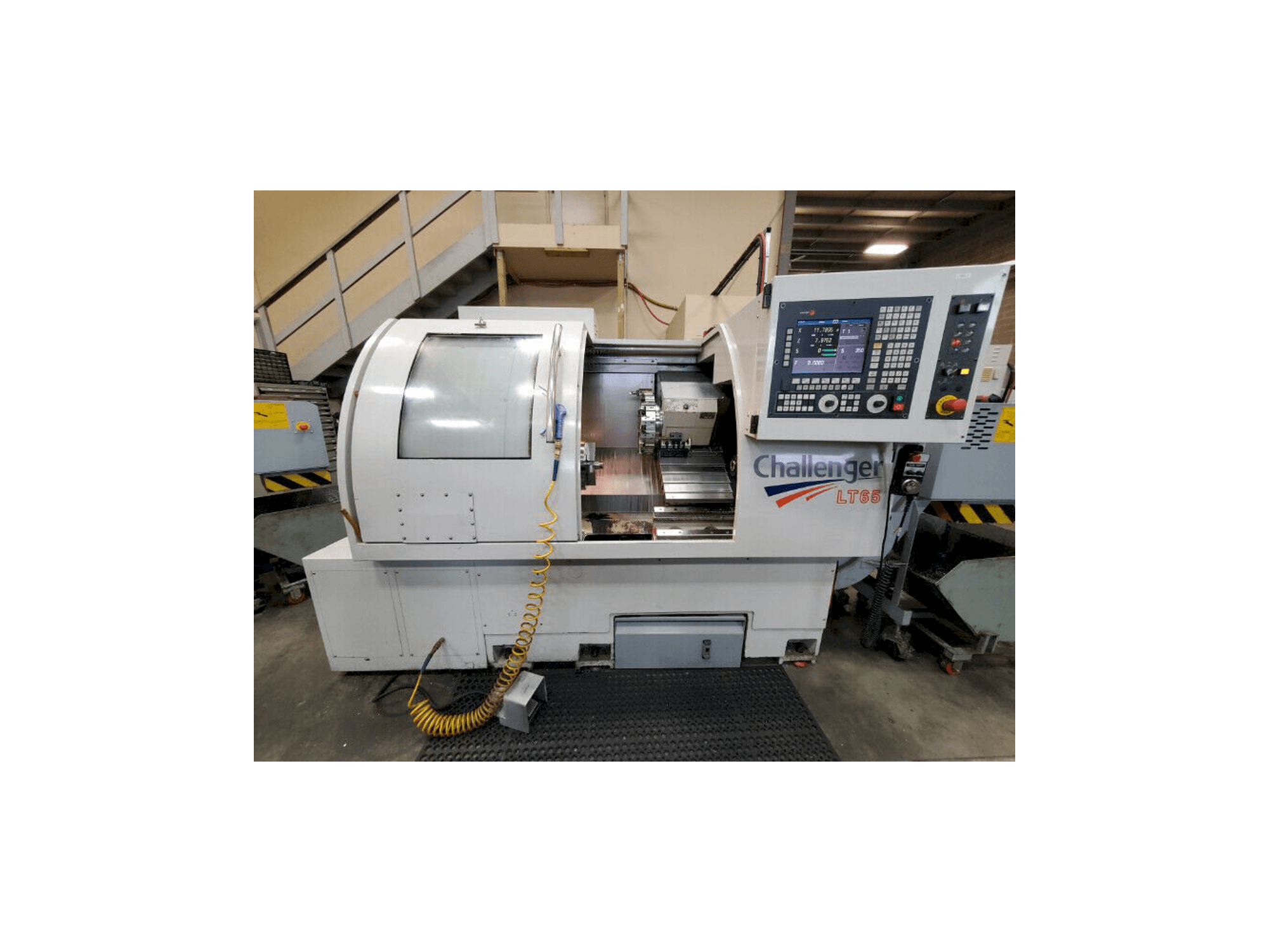 Front view of Modern LT-65 machine