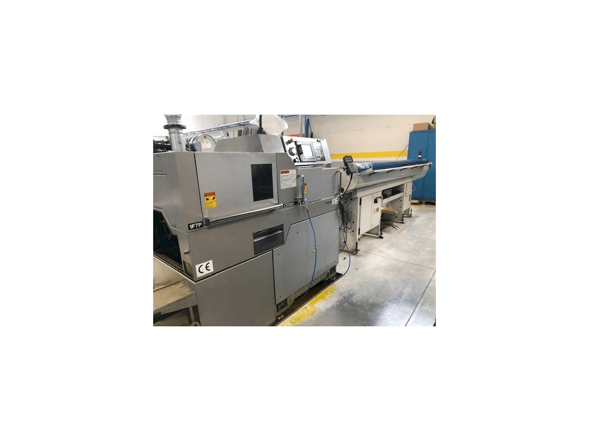 Vista frontal de la máquina Citizen K16 VIIP