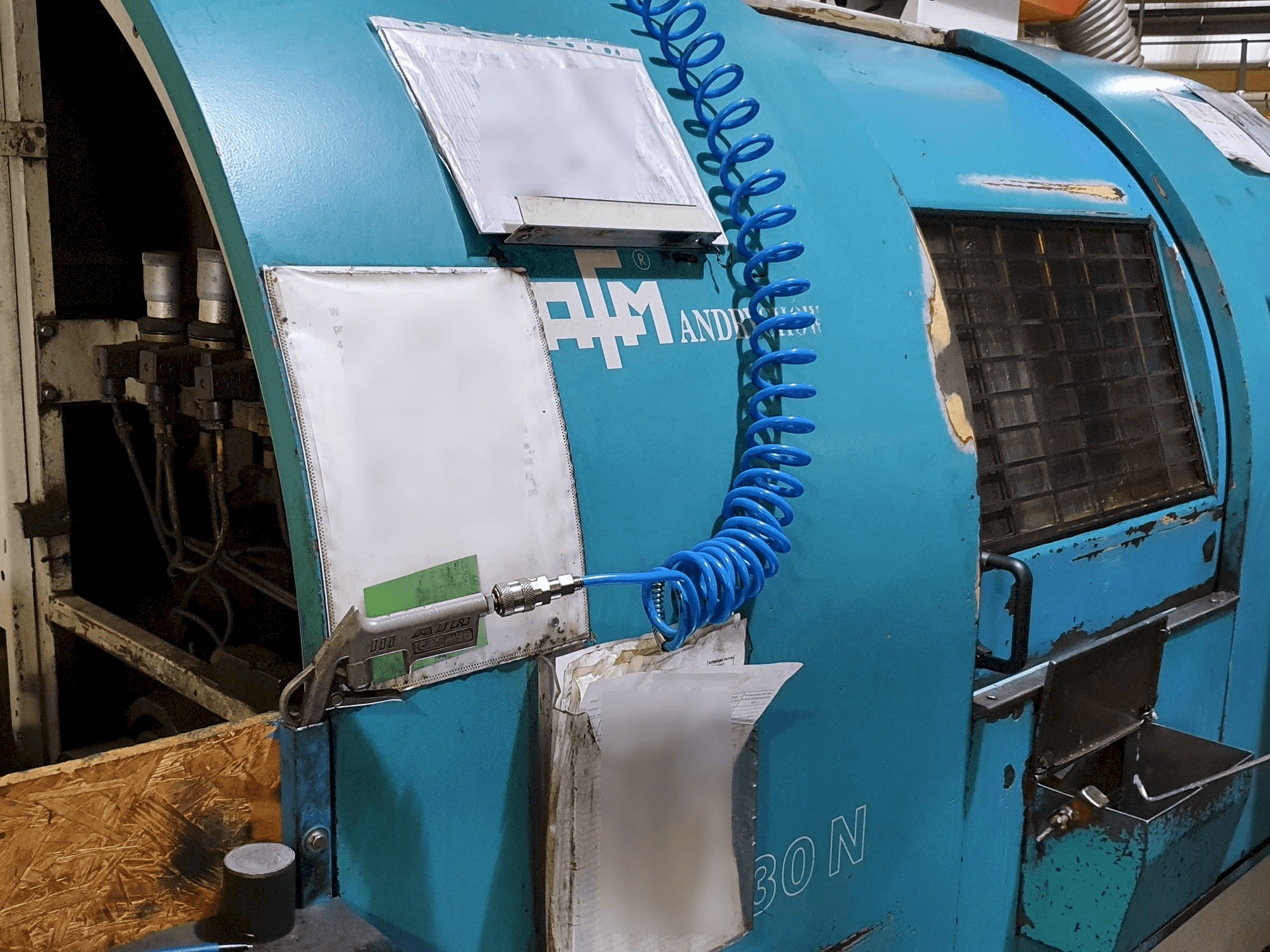 Front view of AFM TAE-30N machine