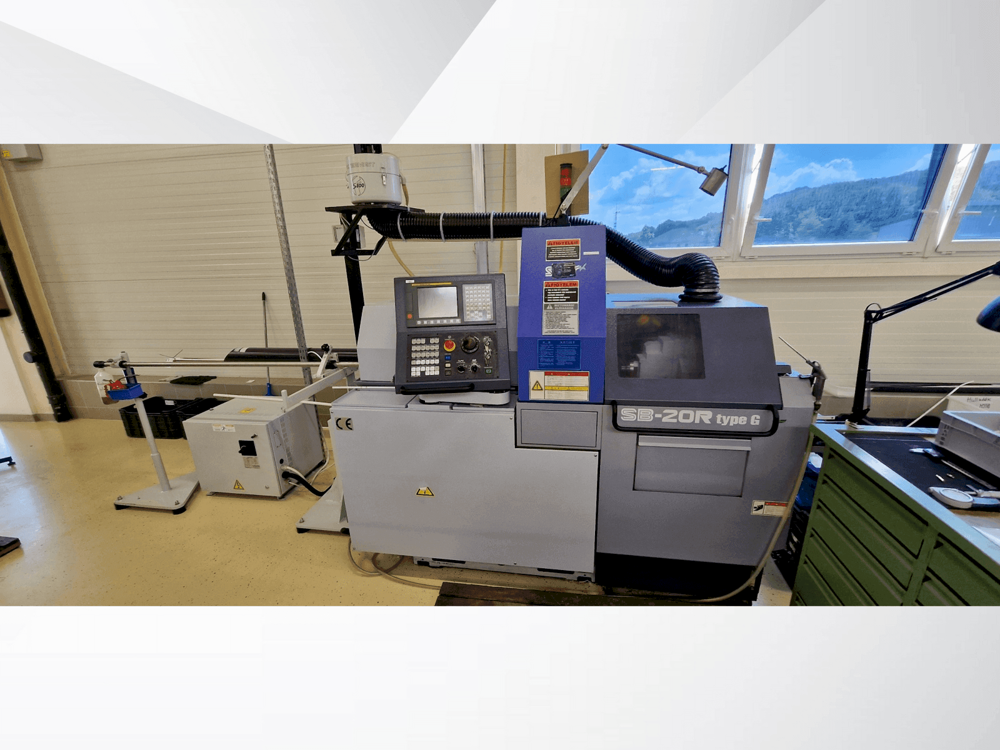 Vista frontal de la máquina Star SB-20R type G