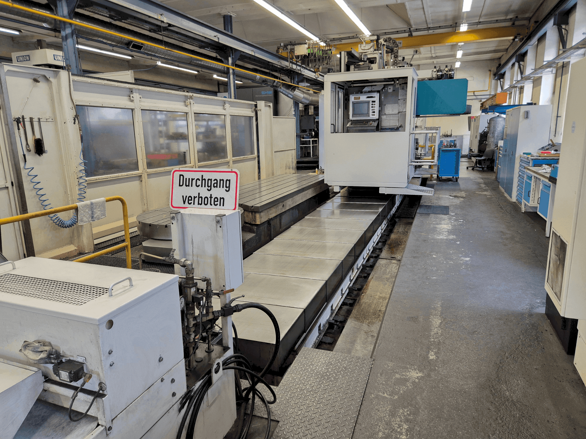 Front view of SHW Powerspeed 5 machine