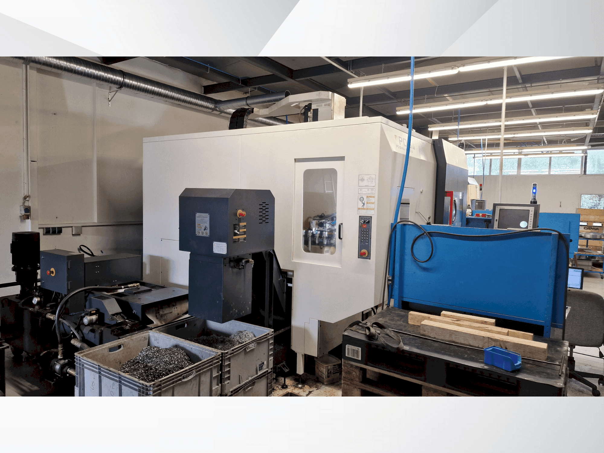 Vista frontal de la máquina POSmill H 500 U