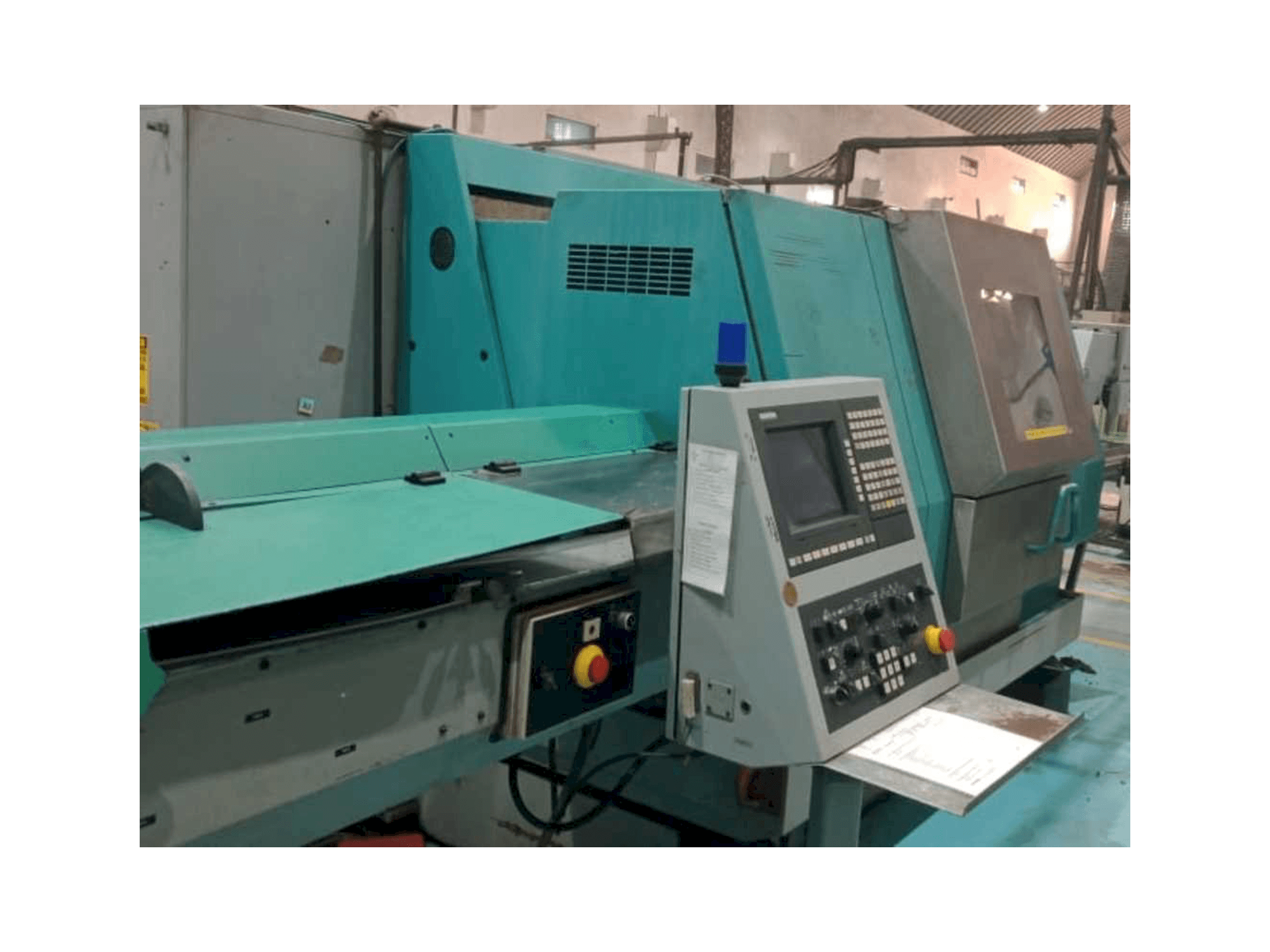 Vista frontal de la máquina Index G200