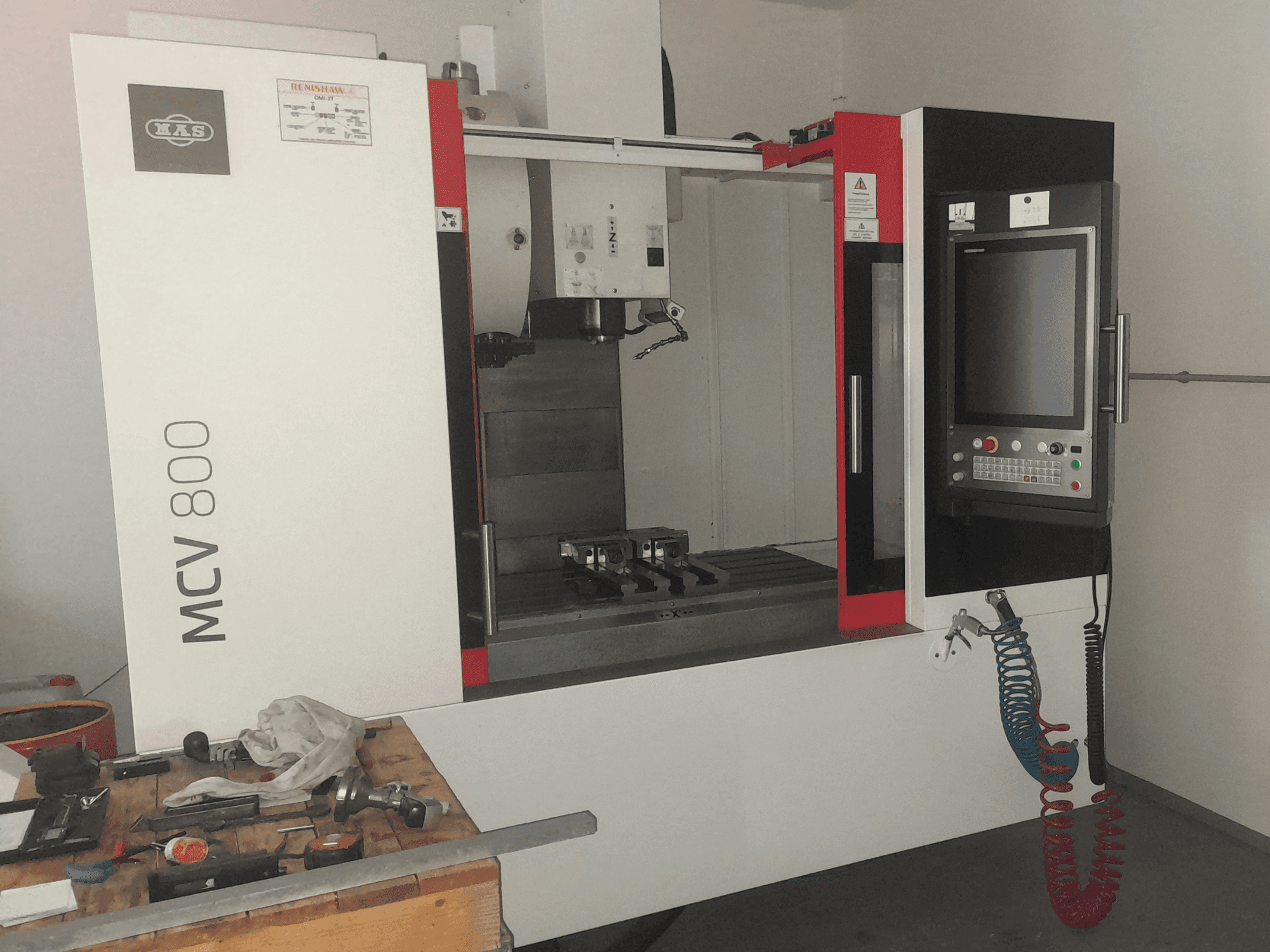 Front view of KOVOSVIT MAS MCV 800 QUICK (2022) machine