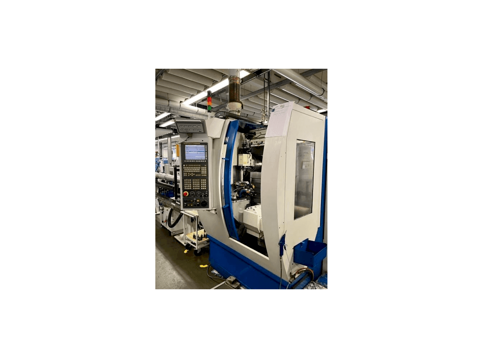 Vista frontal de la máquina Willemin-Macodel W508MT