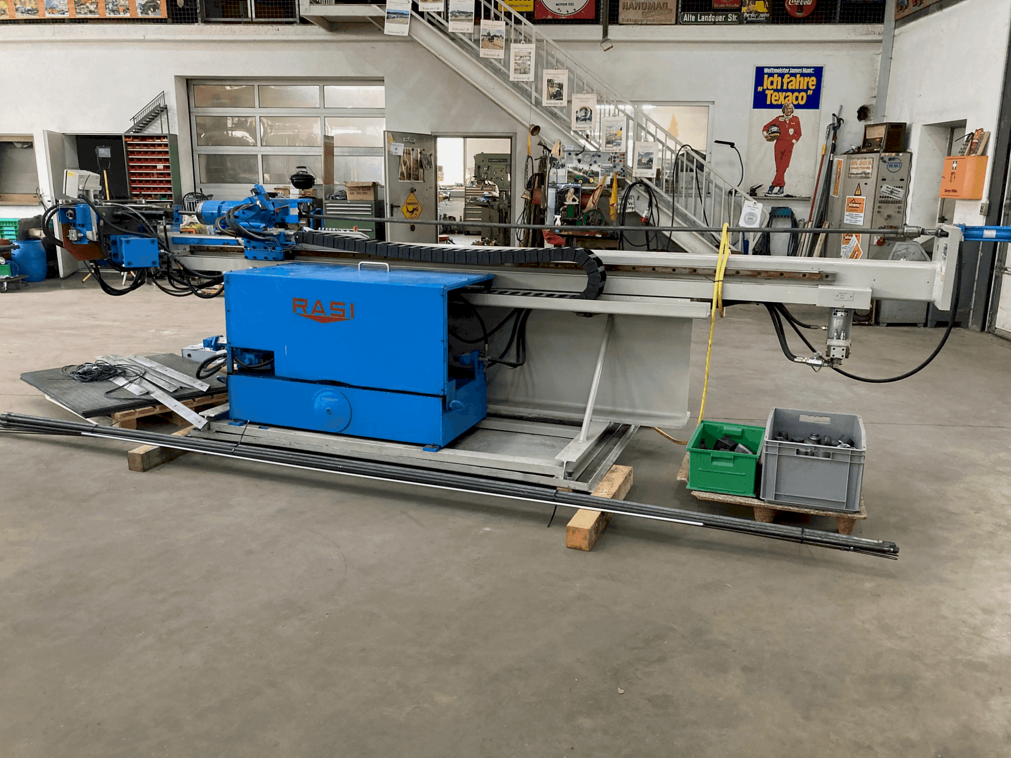 Vista frontal de la máquina Rasi S80.2 V3