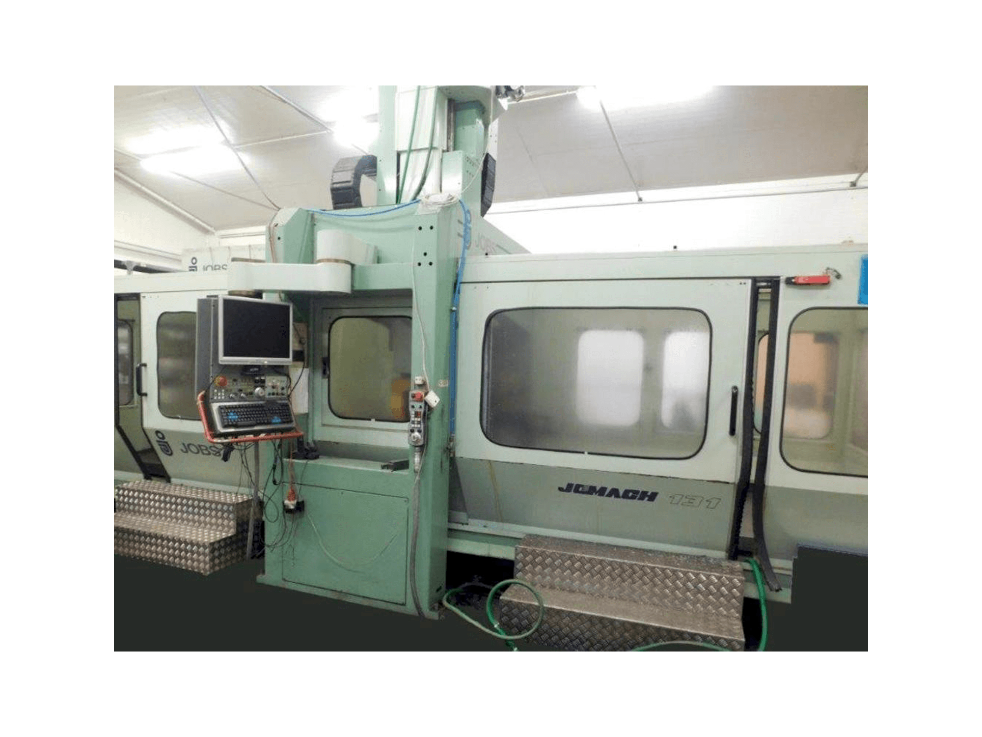 Front view of JOBS Jomach 131 machine