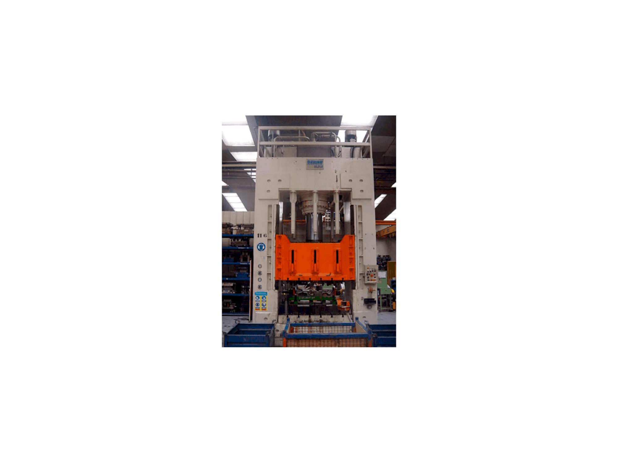 Vista frontal de la máquina REHINE 91/A300