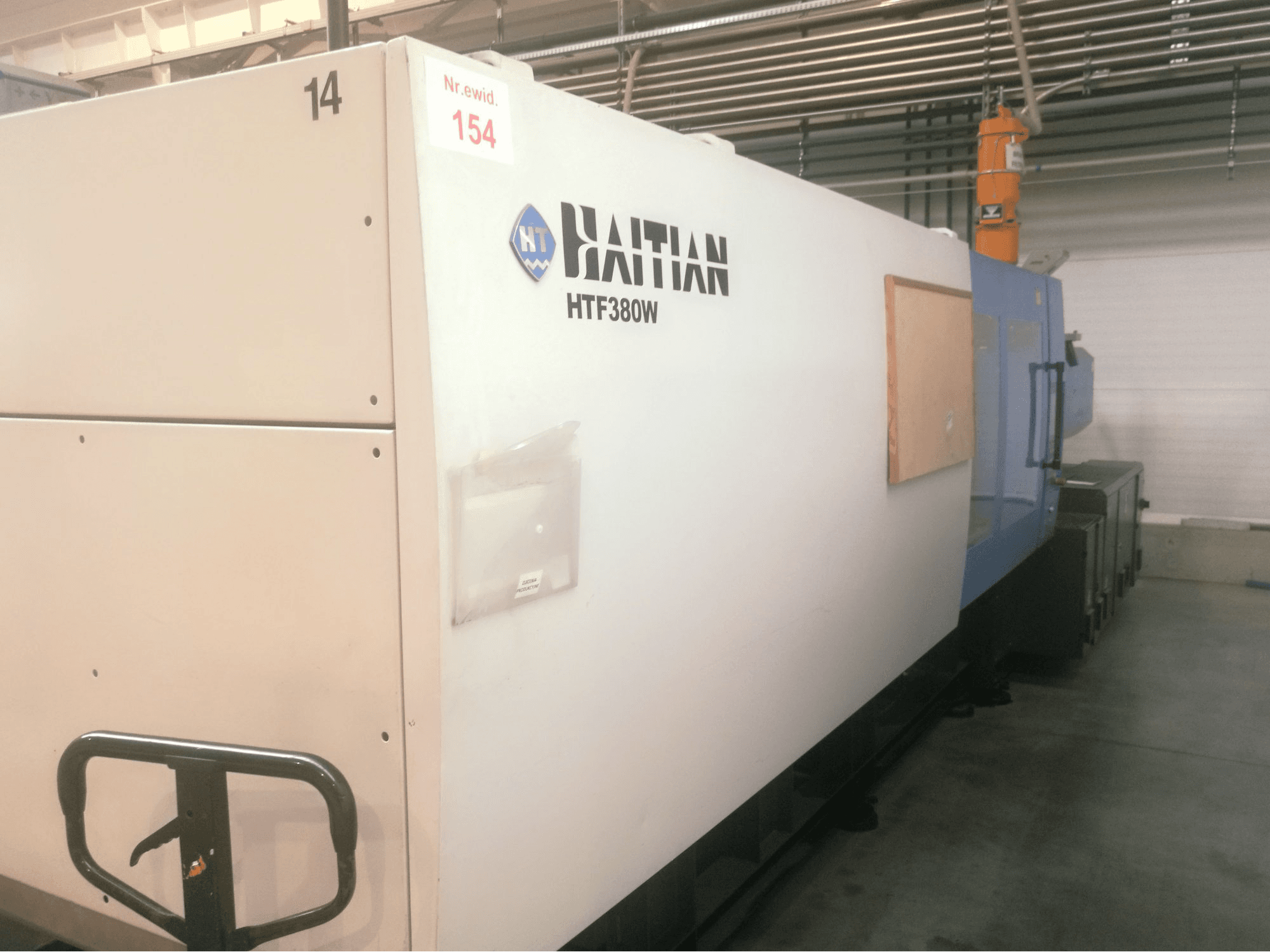 Left side view of HAITIAN HFT 380 W machine