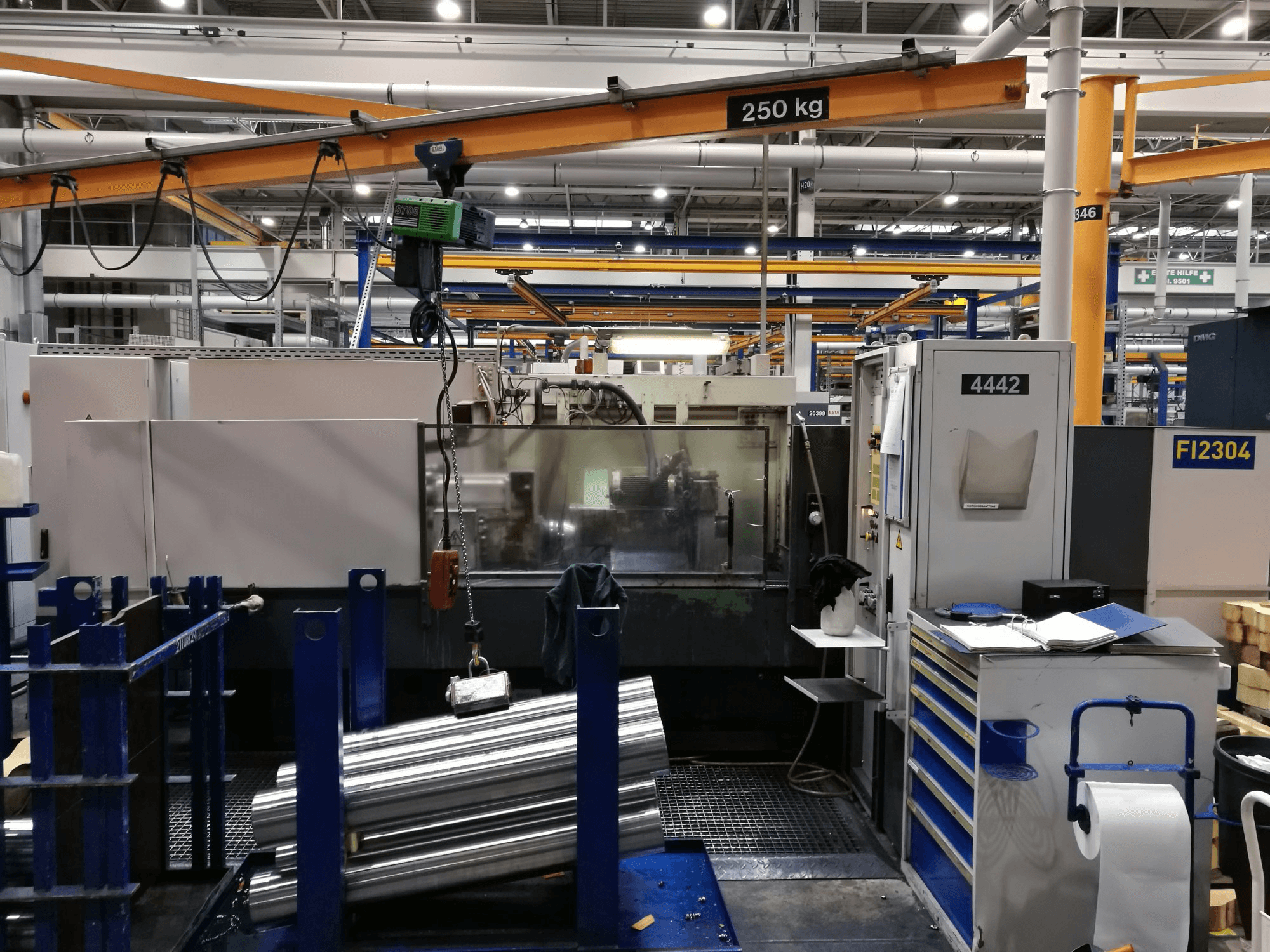 Vista frontal de la máquina Fortuna FMU43D450/1600N45