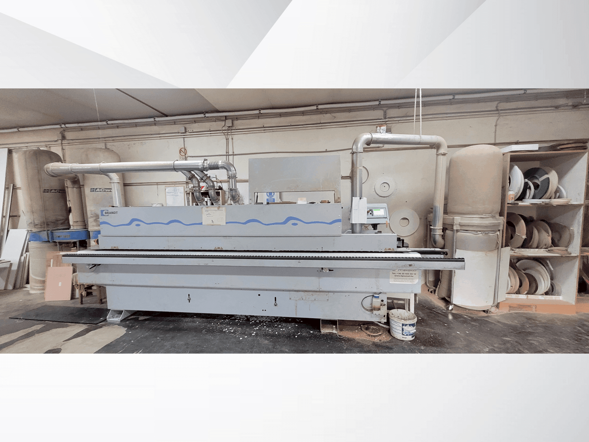 Vista frontal de la máquina BRANDT KDF 230C Ambition 1230 FC