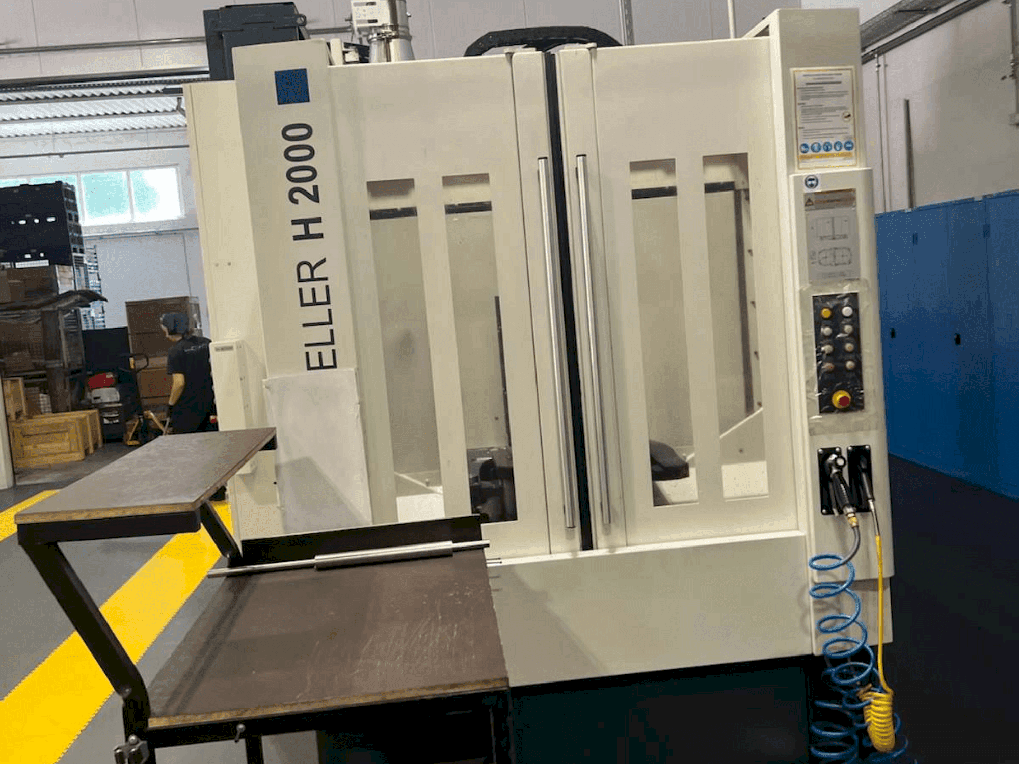 Front view of HELLER H2000 machine