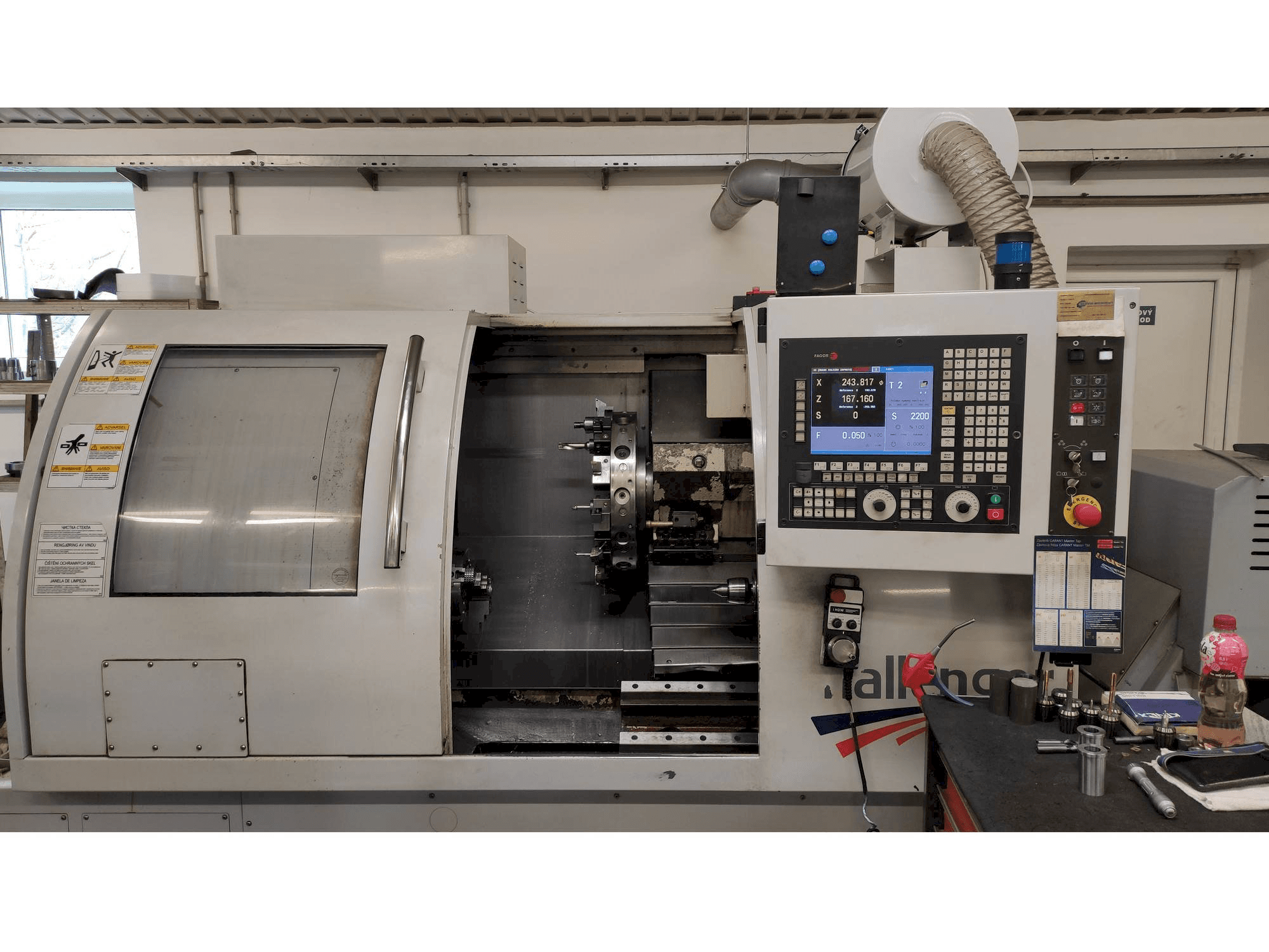 Front view of MICROCUT LT-65 machine