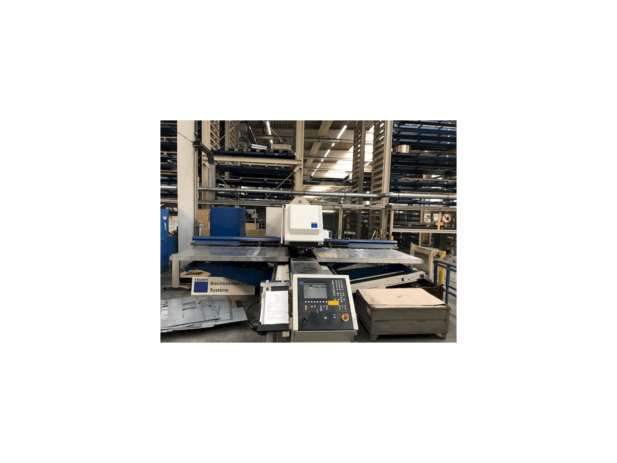 Front view of Trumpf Trumatic TC 5000 R machine