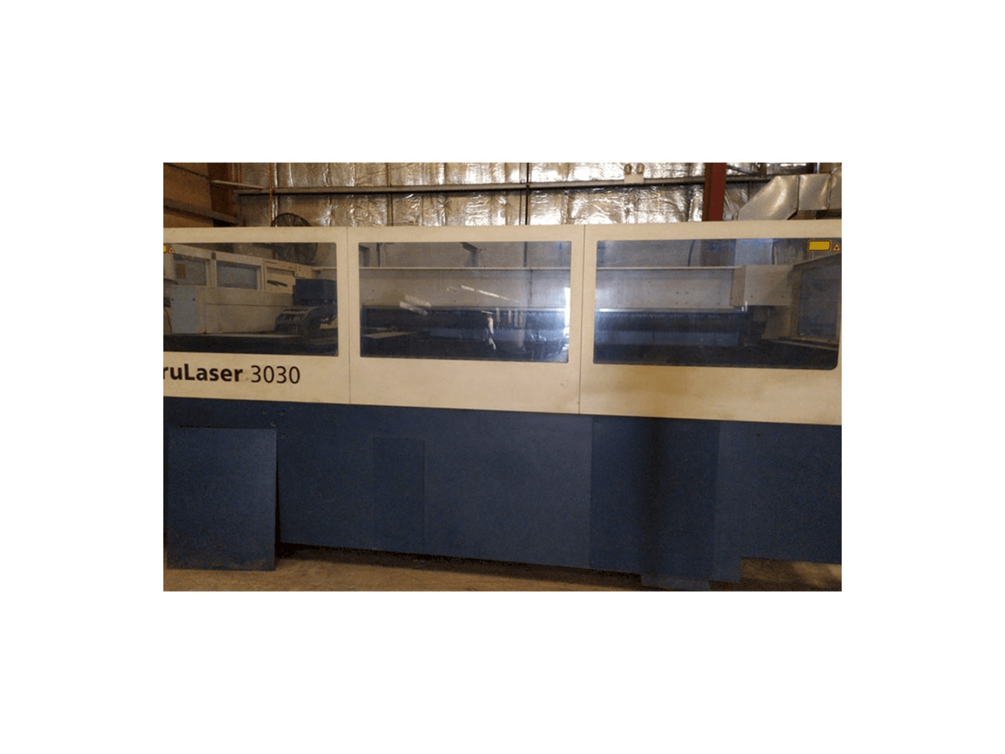 Vista frontal de la máquina Trumpf TruLaser 3030