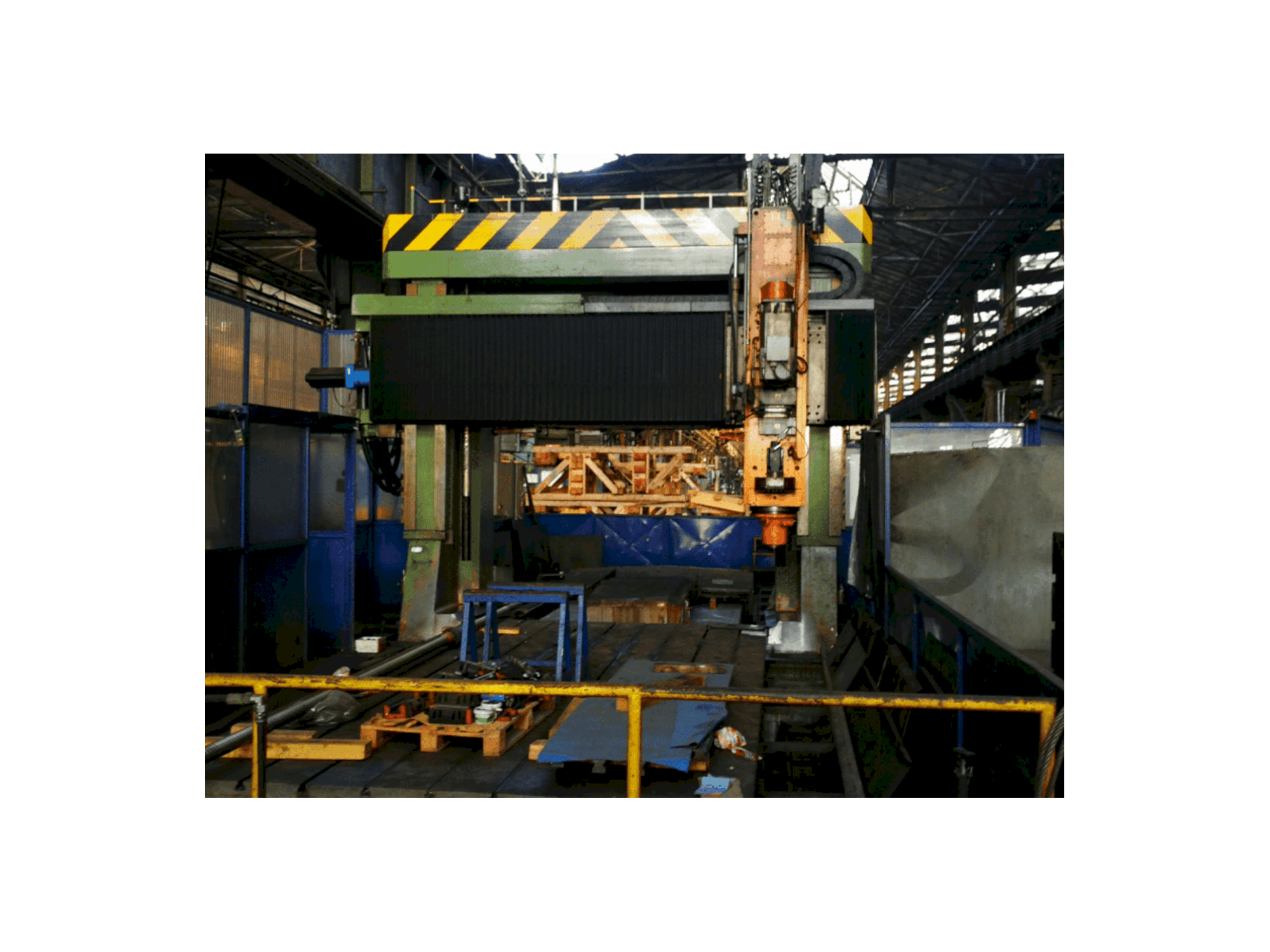 Front view of FFZ 30-60 machine