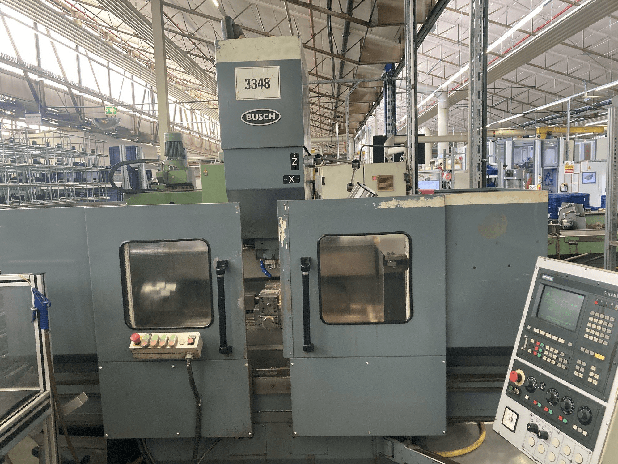 Vista frontal de la máquina BUSCH FB 1- 150