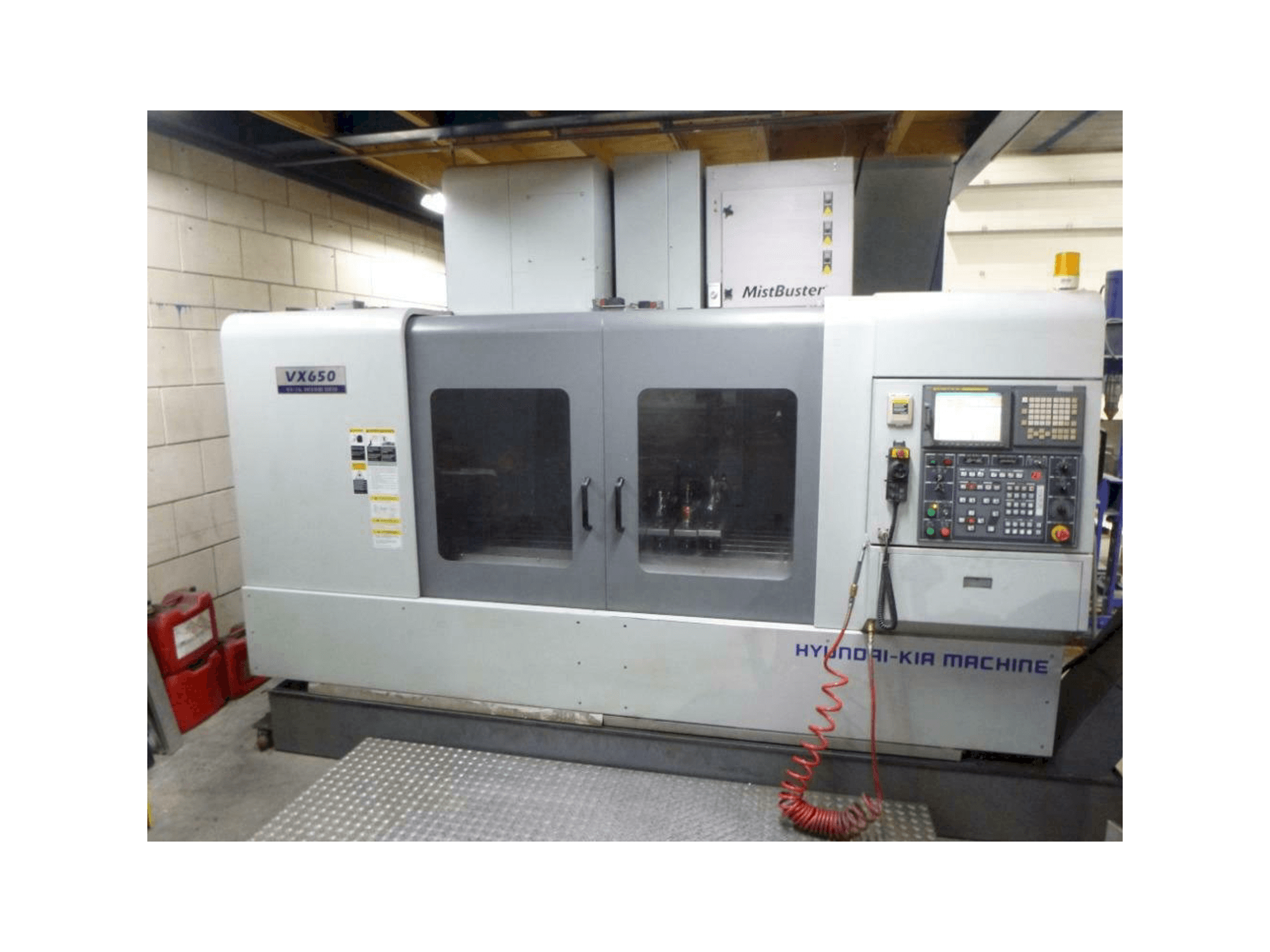 Front view of Hyundai Kia VX-650 machine