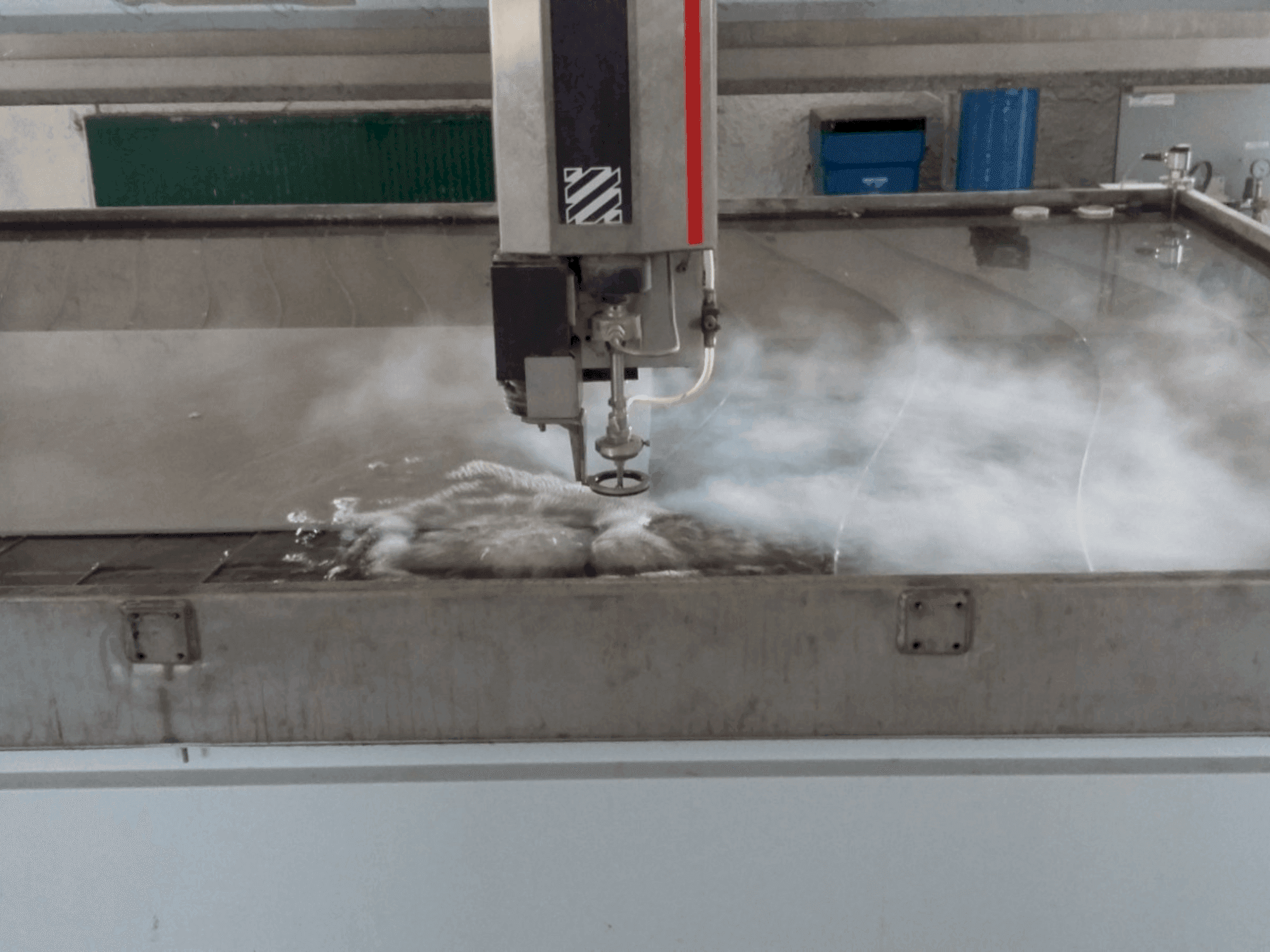 Espacio de trabajo de la máquina Intermac primus 322 (2014)