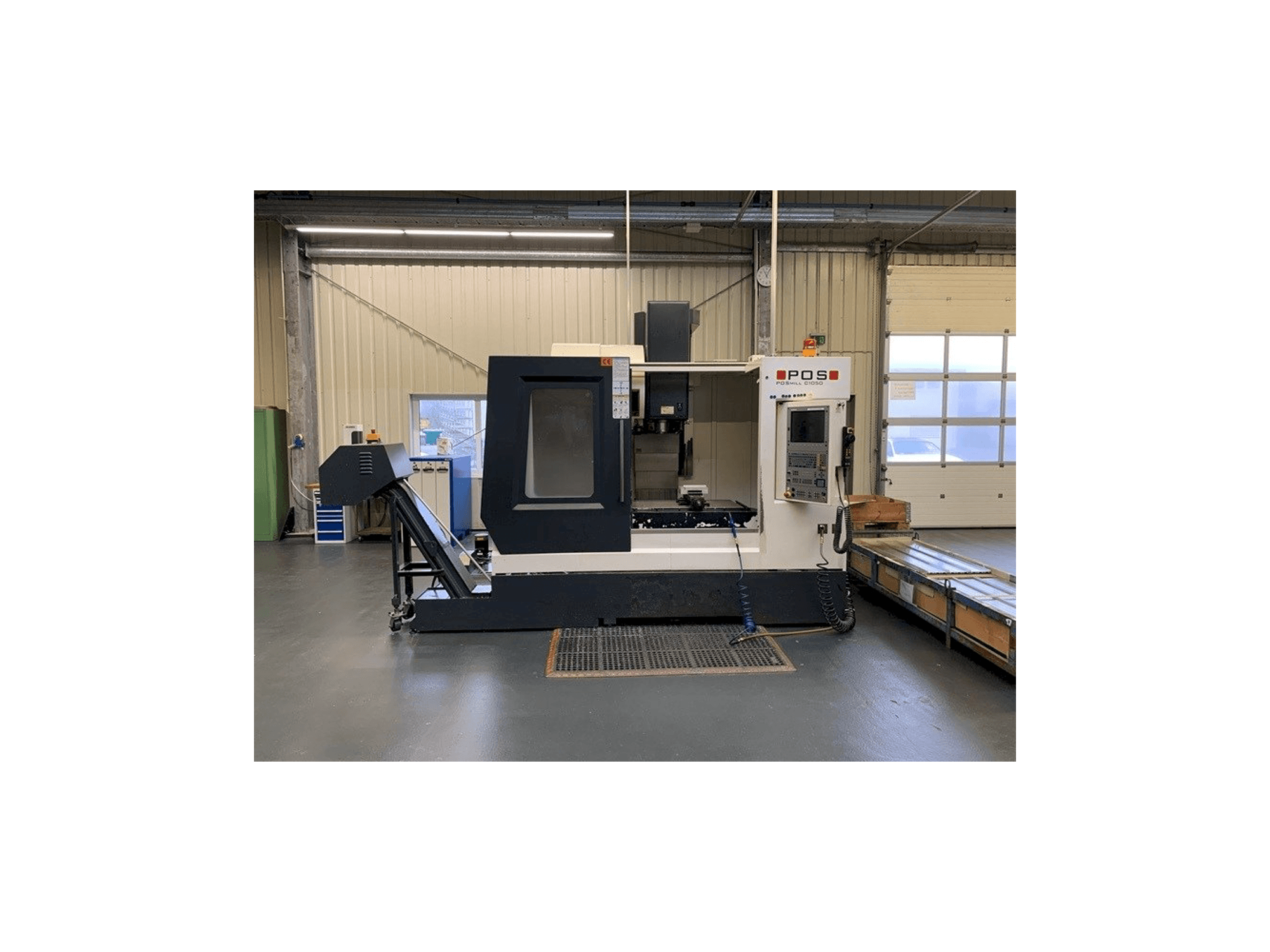 Vista frontal de la máquina POS POSmill C1050