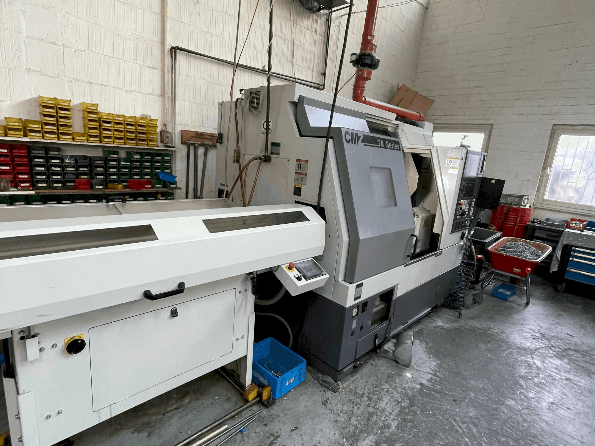 Front view of CMZ TA 15 Y machine