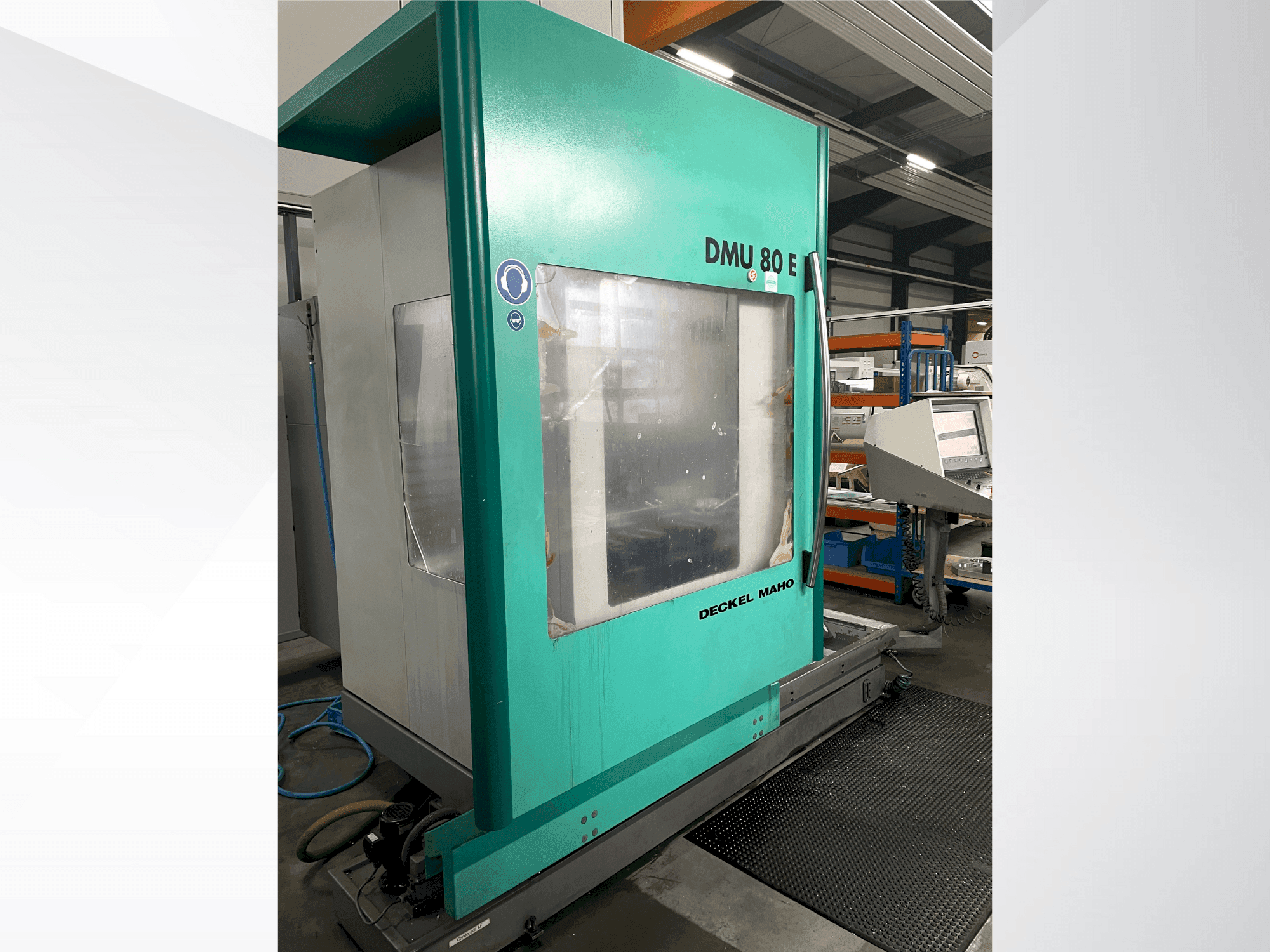 Front view of DECKEL DMU 80 E machine