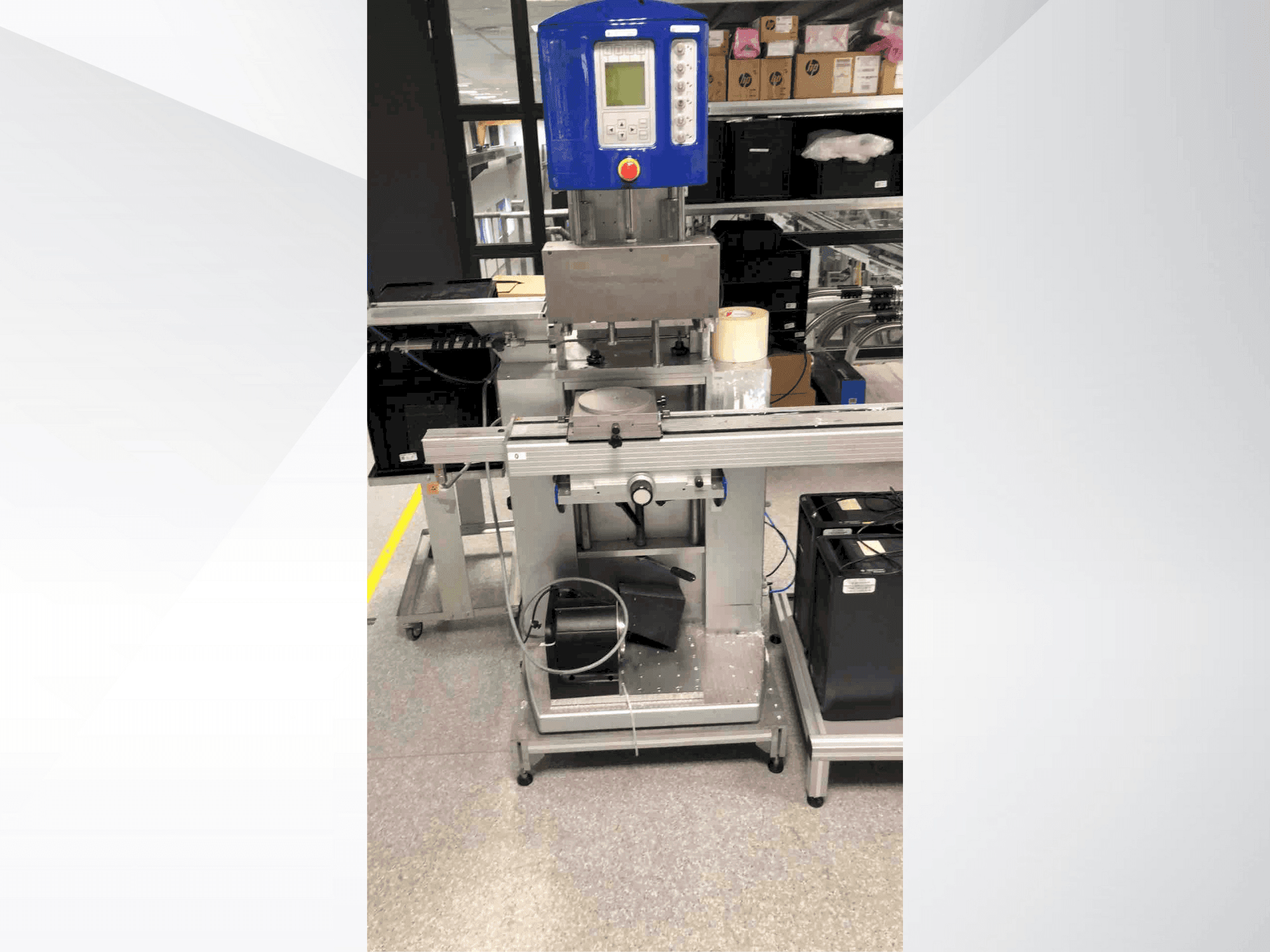 Vista frontal de la máquina TTN 400 250