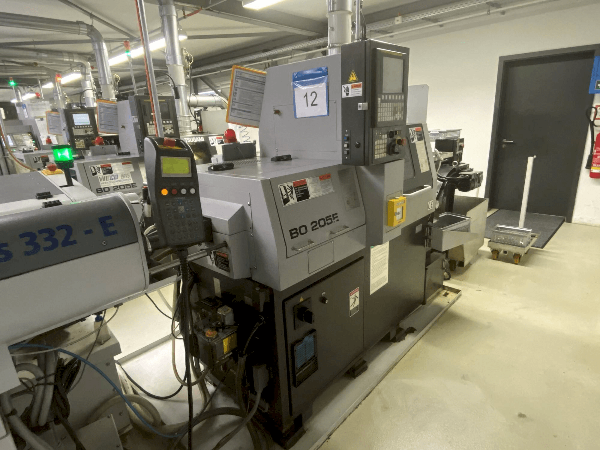 Vista frontal de la máquina TSUGAMI Bo205 Eii