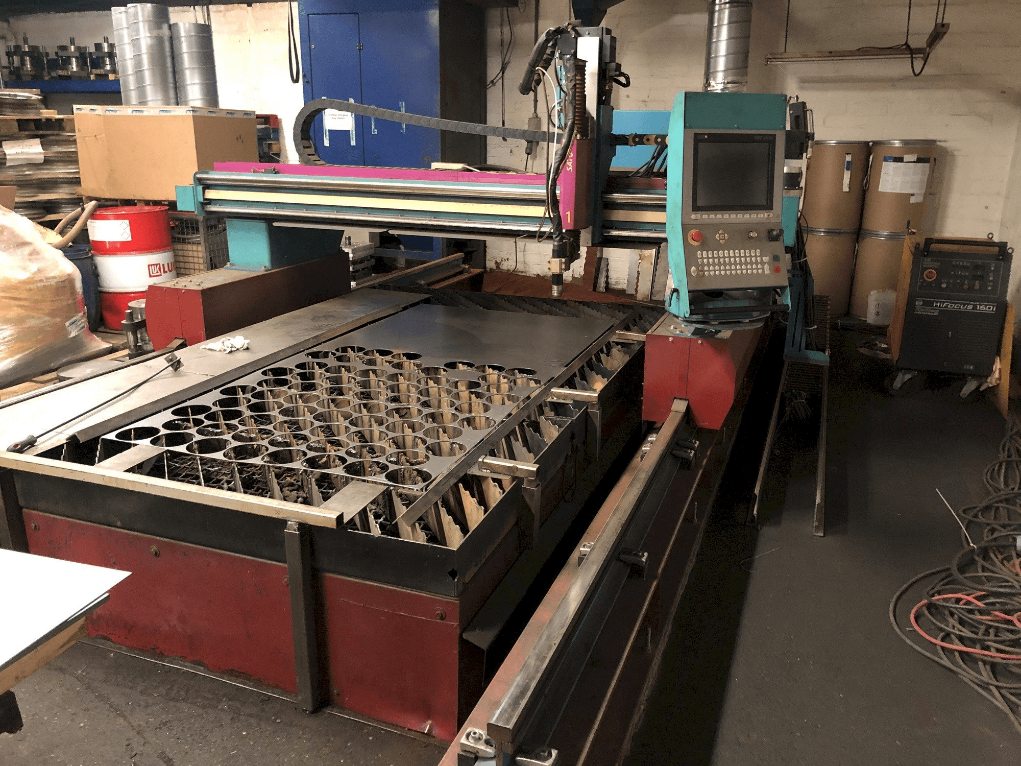 Vista frontal de la máquina SATO Satronik LS2000