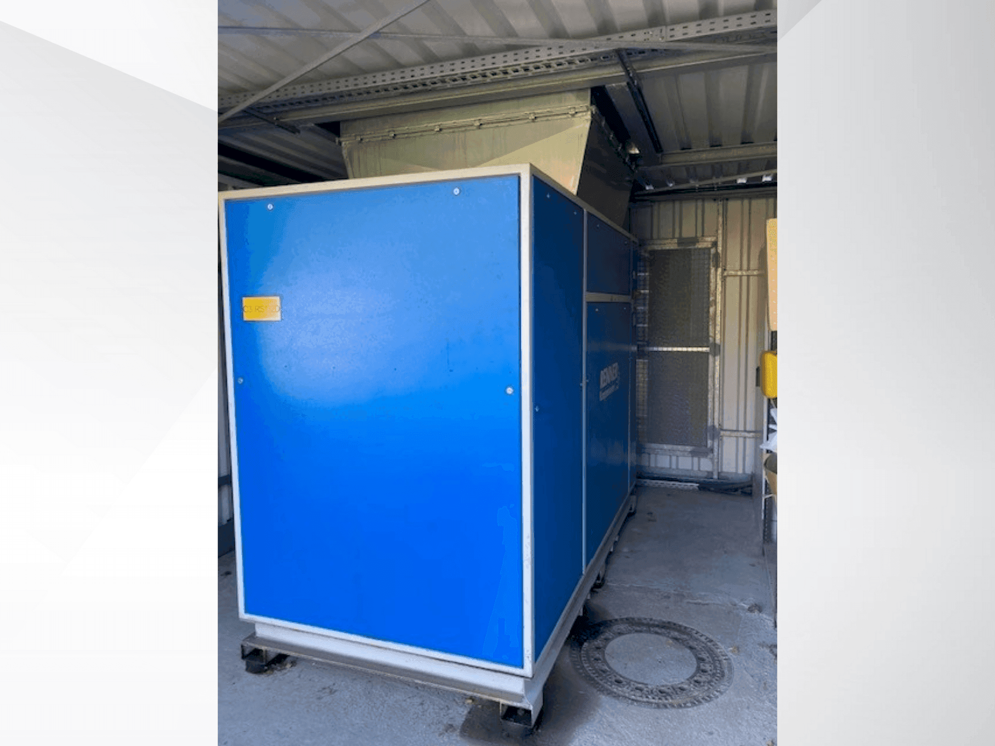 Vista frontal de la máquina RENNER RS132D