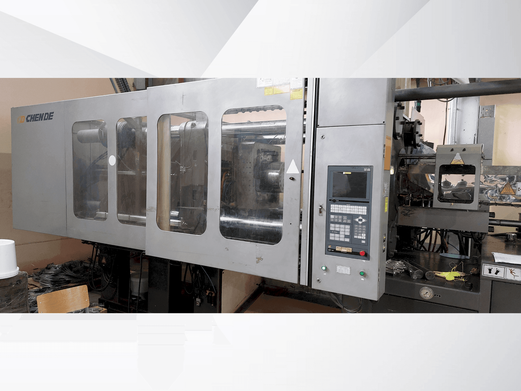 Front view of CHENDE CJ480M3V machine